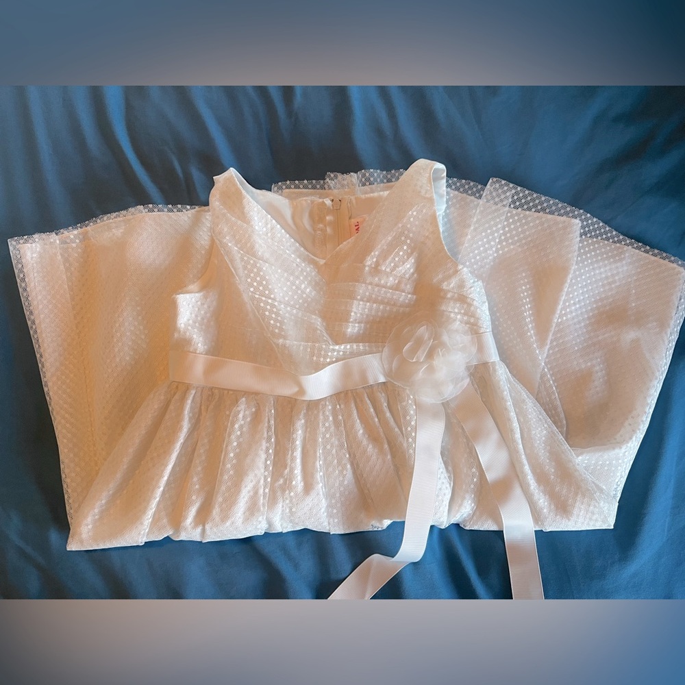 Beautiful David’s Bridal size 7 girl’s flower girl dress